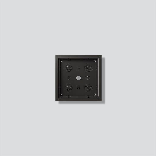 Siedle&Söhne - Montageelement für Türstation Gehäuse-Aufputz GA 612-2/2-01 DG Dunkelgrau-Glimmer
