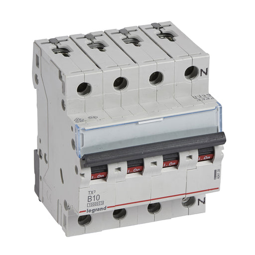 Legrand - Leitungsschutzschalter Legrand 404138 B10A 3-polig+N 10kA