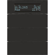 Berker - Bussystem-Mehrfach Bediengerät Tastsensor 3fach 75663592 Glas schwarz
