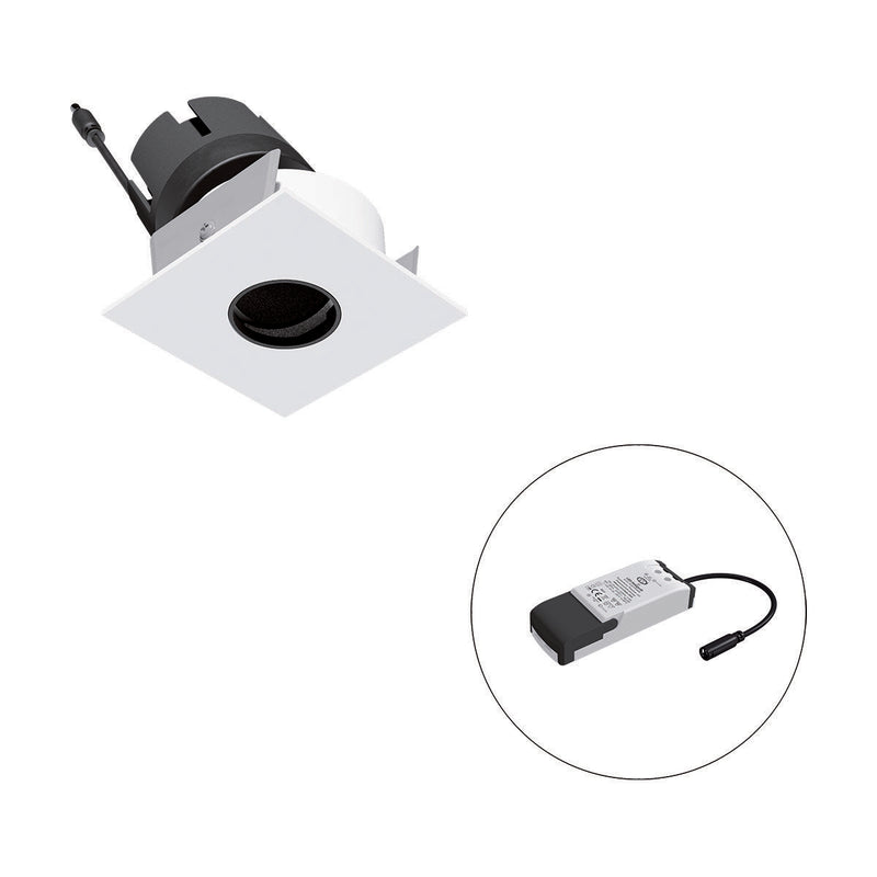 EVN Lichttechnik - Downlight/Strahler/Flutlicht LED-Einbauleuchte modular F07RXXXM0627L15P Konfigurationstype