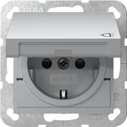 Gira - Steckdose KD 441426 Alu