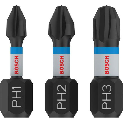 Bosch - Bit PRO PH Impact Bit 2608522470 Set, 25 mm, 3-tlg