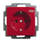 Busch-Jaeger - Steckdose SCHUKO Steckdosen-Einsatz 20 EUC/DV-917 rot