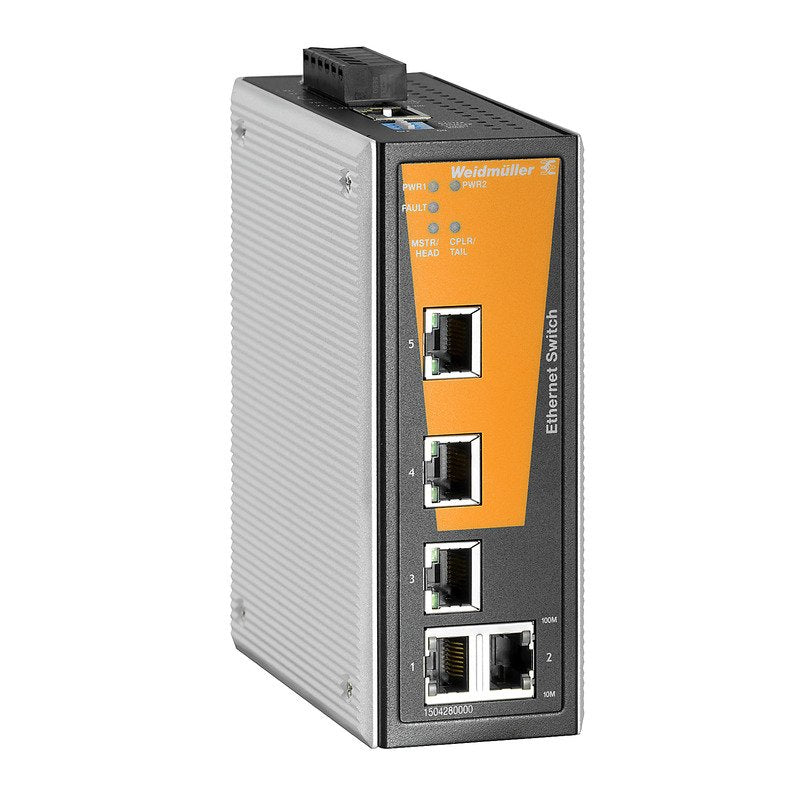 Weidmüller - Netzwerk Switch Schalter managed Fast IE-SW-VL05MT-5TX Ethernet