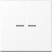 Jung - Abdeckung/Bedienelement für Installationsschalterprogramme Wippe A 595 KO5 WWM f.Serienschalter KO