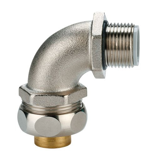 Flexa - Metall-Schutzschlauch-Verschraubung Metallverschraubung USB-M, OD17-M16 AD 17, M 16 − 25 Stück