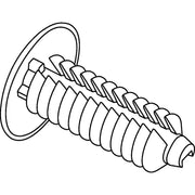 HellermannTyton - Befestigungsschelle für Kabel/Rohre Blindstopfen 241-00002(1000) schwarz − 1000 Stück