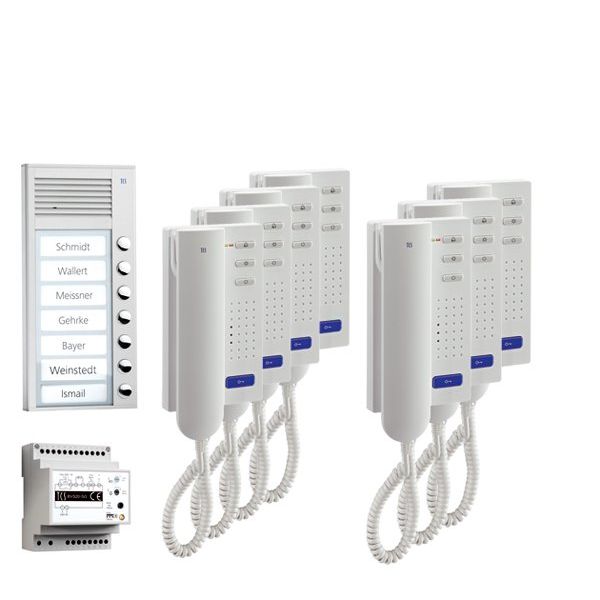 TCS Tür Control - Türsprech-Set Paketlösung PPA07-EN/02 AP 7WE