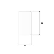 GGK - Endstück für Leitungsführungskanal LFG-Endplatte 40x60 ws 1191