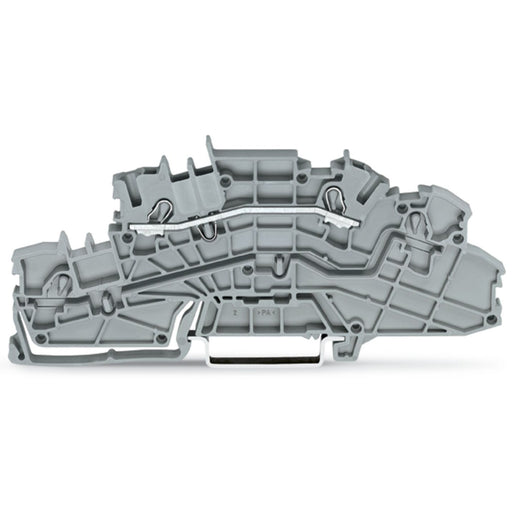 WAGO - Installations-Etagenklemme Installationsetagenklemme 2003-6650 4mm² grau L − 50 Stück