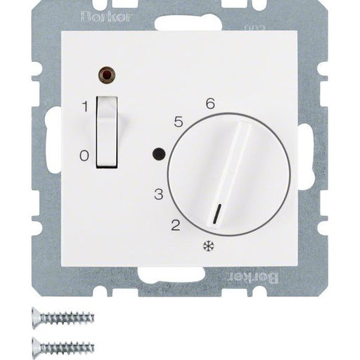 Berker - Raumthermostat Raumtemperaturregler 20301909 mit Öffner