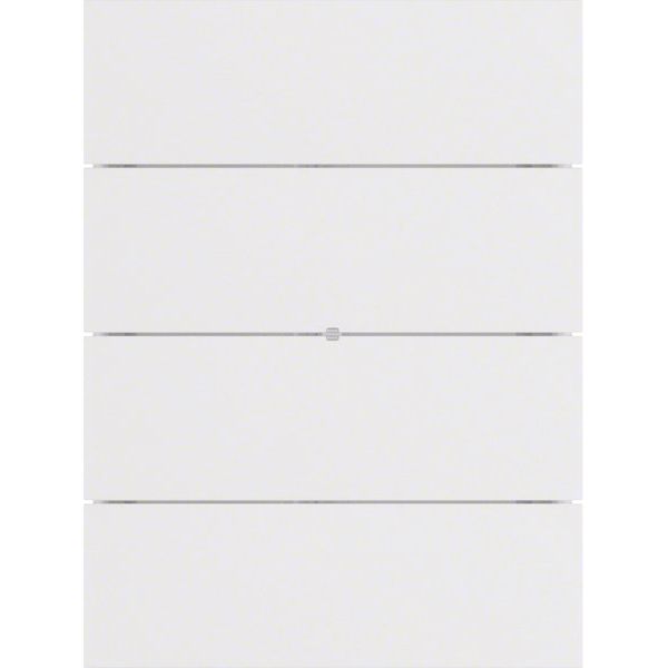 Berker - Bussystem-Tastsensor Tastsensor 4fach Standard 75164099 polarweiß