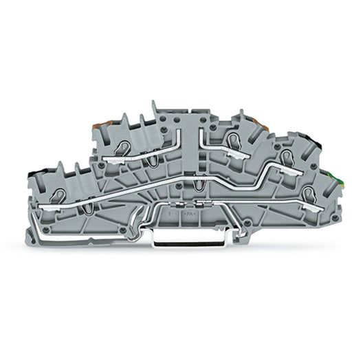 WAGO - Installations-Etagenklemme Installationsetagenklemme 2003-6660 2,5 mm²,grau − 50 Stück