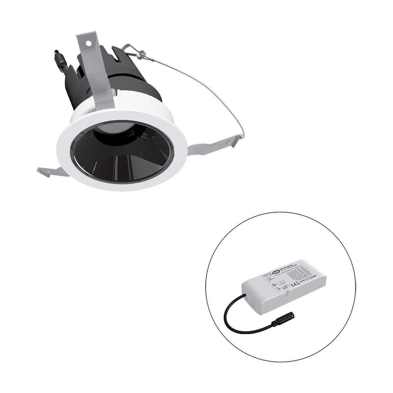 EVN Lichttechnik - Downlight/Strahler/Flutlicht LED-Einbauleuchte modular F01R09AM0627L38D Konfigurationstype