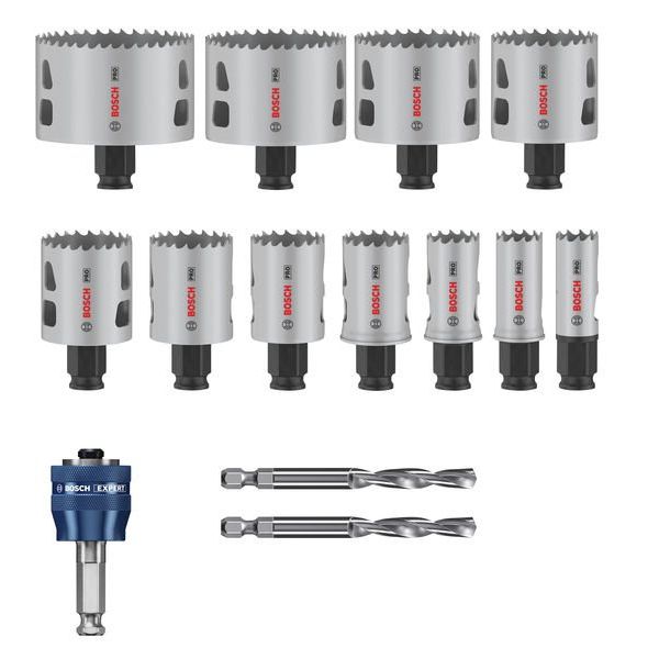 Bosch - Werkzeugset PRO Multi Material PC Plus 2608594426VE(14) Lochsägen-Set 20 68