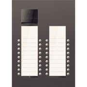 TCS Tür Control - Türstation für Türkommunikation PES PRO Audio Außenstat. ASU600436-0017 36T/2 UP R7016
