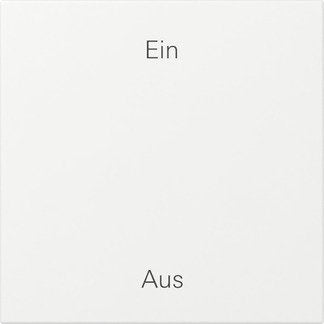 Gira - Zubehör/Ersatzteile für Installationsschalterprogramme Wippe Aufdruck EIN/AUS Sys 361403 tem 55 Reinweiß