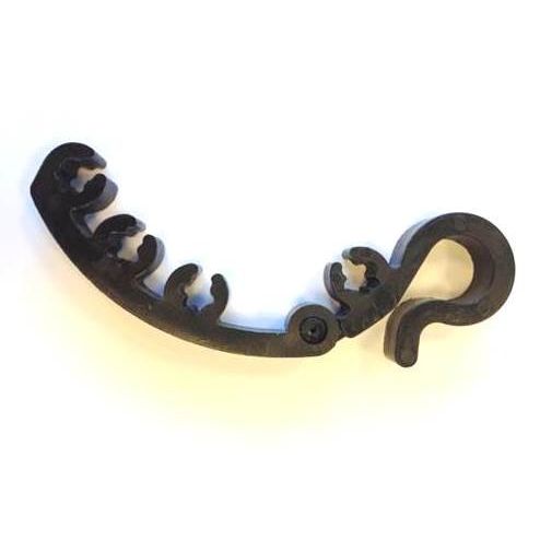 Danfoss - Zubehör/Ersatzteile für Heizbänder Dachrinnenhalter 140F1511 (VE25) Kunststoff, m.Gelenk
