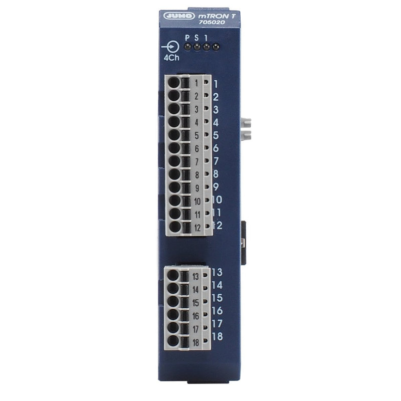 Jumo - Temperaturüberwachungsgerät Analog-Eingangsmodul 705020-36 4-Kanal