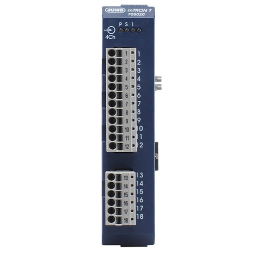 Jumo - Temperaturüberwachungsgerät Analog-Eingangsmodul 705020-36 4-Kanal