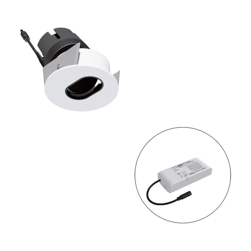EVN Lichttechnik - Downlight/Strahler/Flutlicht LED-Einbauleuchte modular F08RXXXM0627L24D Konfigurationstype