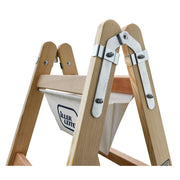 ILLER-LEITER - Sprossenleiter Breitsprossenstehleiter 1104-7 Professional 2x4 Sp