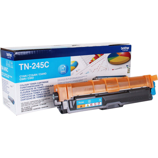 Brother - Verbrauchsmaterial für Telefax/Drucker/MFC Toner TN-245C cyan