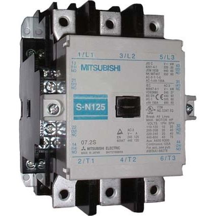 Mitsubishi Electric - Leistungsschütz zum Schalten von Wechselstrom Leistungsschütz S-N125 AC24V