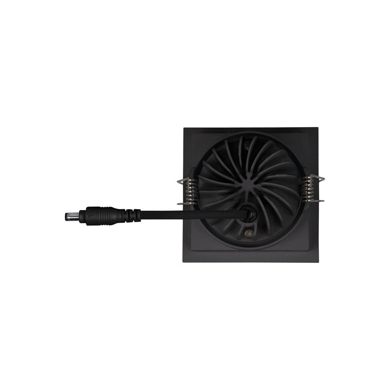 Ledvance - Downlight/Strahler/Flutlicht LED-Einbaustrahler SPOT SQUARKADJ8W3KBK 3000K sw