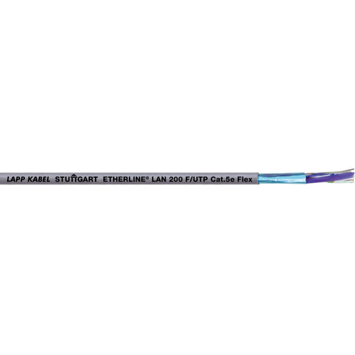 Lapp Kabel&Leitung - Daten- und Kommunikationskabel UNITRONIC LAN 200 SF/UTP 2170129 Cat.5e FLEX