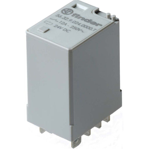 Finder - Schaltrelais Leistungs-Steckrelais 56.32.9.110.0000T 2W, 12A − 10 Stück
