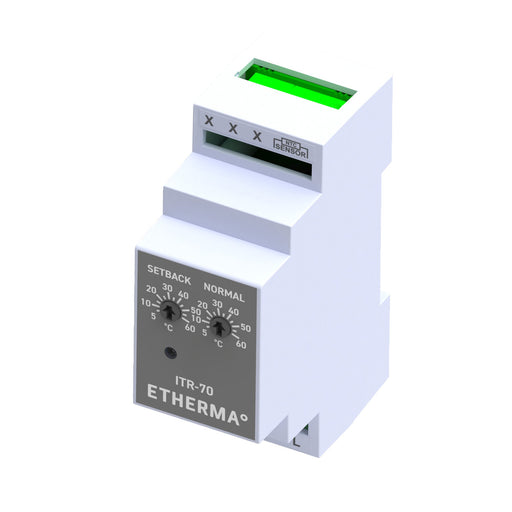 Etherma - Temperaturregler Reiheneinbau Verteilereinbauregler ITR-70 5-60°C, 16A, 230V