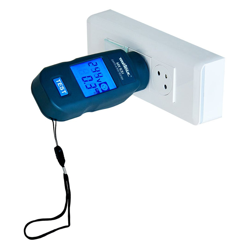 Chauvin Arnoux - Multifunktions-Installationstester Steckdosentester MX 531 für TT-Netze