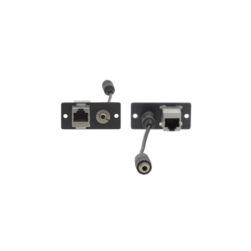 Kramer - Kommunikationstechnik-Adapter Wandplatten-Einsatz WA-45(B) RJ-45,35mm,sw