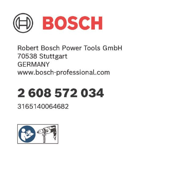 Bosch - Bohrfutter Schnellspannbohrfutter 2608572034 bis 13 mm