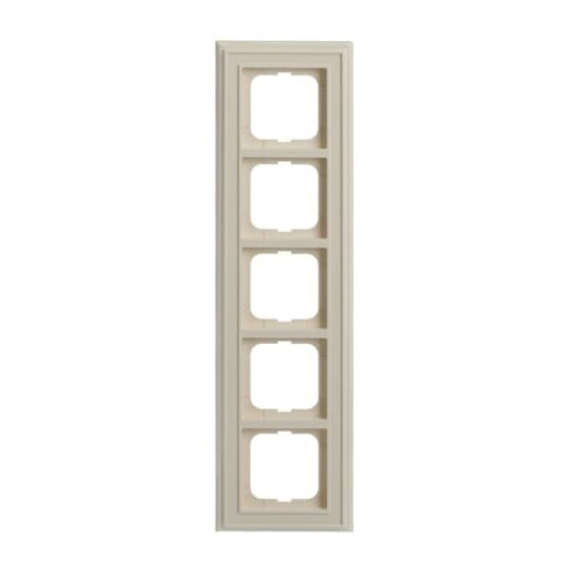 Busch-Jaeger - Abdeckrahmen Rahmen 5-fach 1725-832 elfenbein/ws