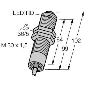 Turck - Einweg-Lichtschranke Einweglichtschranke SMA30SELMC1 W/30 Sender