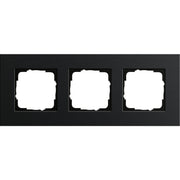 Gira - Abdeckrahmen 3-fach 0213126 aluminium schwarz