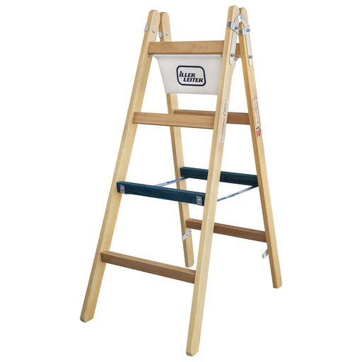 ILLER-LEITER - Sprossenleiter Breitsprossenstehleiter 1104-7 Professional 2x4 Sp