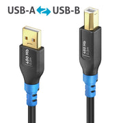 PureLink - PC-Kabel USB-A>B Kabel 0,3m FI-U200-003 FlexInstall