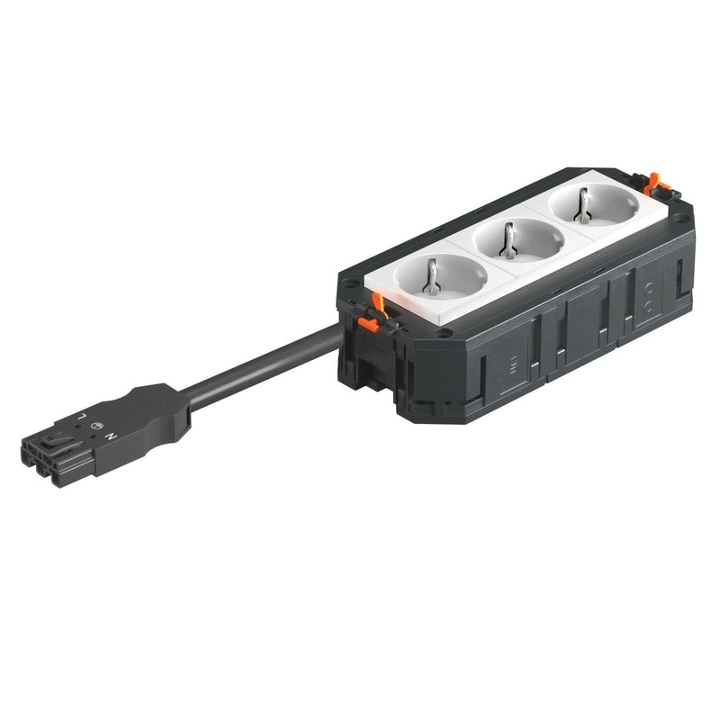 OBO Bettermann - Gerätebecher/Geräteträger für Unterflursystem Universalträger connect UTC3 W W3 165x76x45