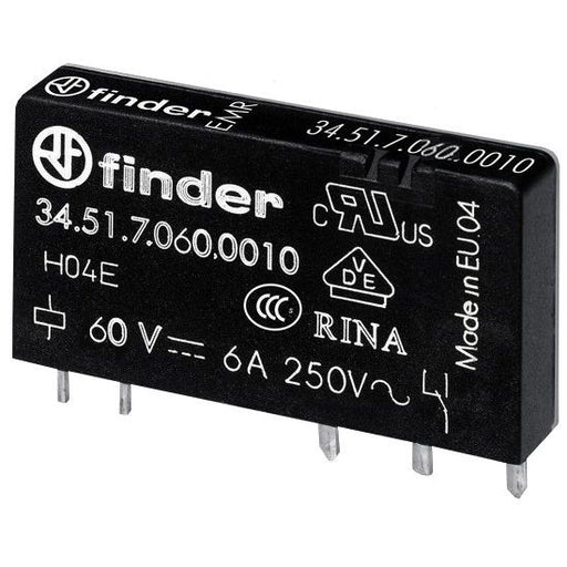 Finder - Schaltrelais Steck/Printrelais 34.51.7.060.0010