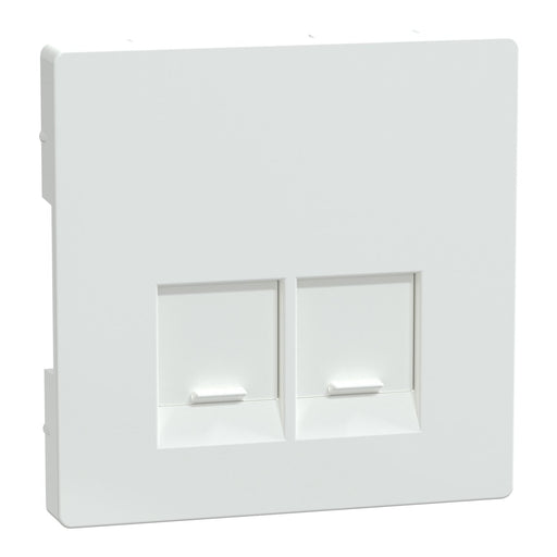 Merten - Abdeckung/Bedienelement für Installationsschalterprogramme Zentralplatte lotosws MEG4572-6035 Electric-Connector