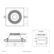 EVN Lichttechnik - Downlight/Strahler/Flutlicht LED-Downlight ED54284925 DALI