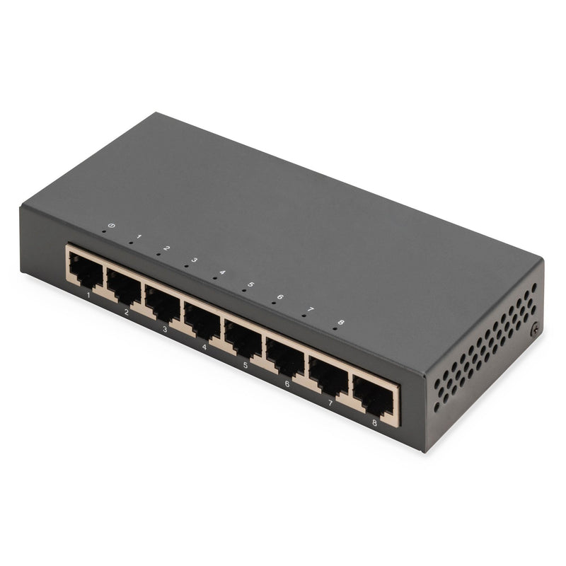 DIGITUS - Netzwerk Switch Gigabit Switch DN-80066-1 8-Port