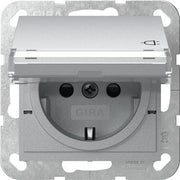 Gira - Steckdose KD+BSF 455726 Alu