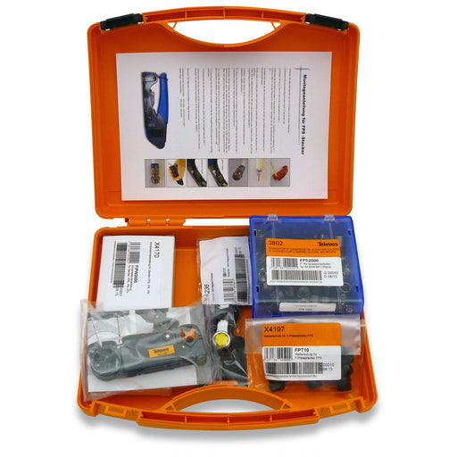 Televes - Koax-Steckverbinder Kompressionsstecker-Set PPS2000 für SK2000 plus