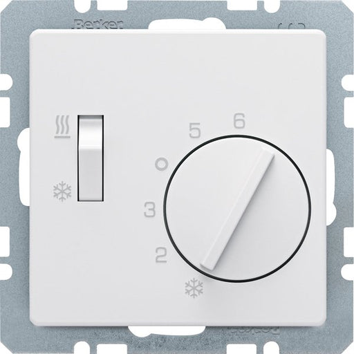 Berker - Raumthermostat Raumtemperaturregler 20296089 Q.x, pw. samt