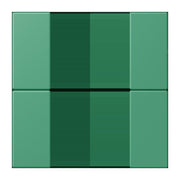 Jung - Abdeckung/Bedienelement für Installationsschalterprogramme Tastensatz 2fach LC 502 TSA 250 vert 59