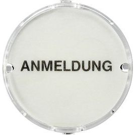Gira - Info-Lichtsignal für Installationsschalterprogramme Lichtsig.haube Infofeld 080720